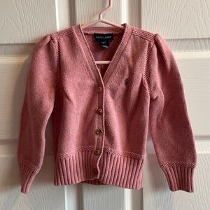 Ralph Lauren girls cardigan